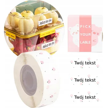 Příslušenství pro čtečku elektronické knihy Phomemo termální samolepky vzor D30S 12x30mm 210 ks