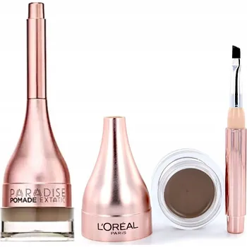 Tužka na obočí Pomáda na obočí L'Oréal Paris hnědá voděodolná 3,00 ml řada PARADISE