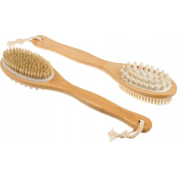 Koupelový kartáč #glossyme dřevěný kartáč na mytí a masáž