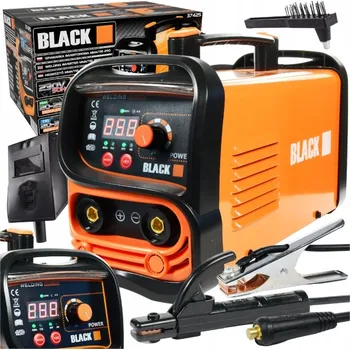 Svářečka SADA INVERTOROVÁ SVÁŘEČKA IGBT TIG MMA 250A BLACK