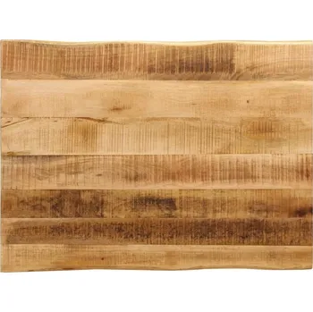 Psací stůl OMAXI Stolní deska živá hrana 70x60x3,8 cm masivní hrubý mangovník 094185