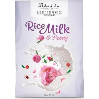 Boles d´olor Vonný sáček VELKÝ, papírový, Rice Milk & Peony|Boles Dolor