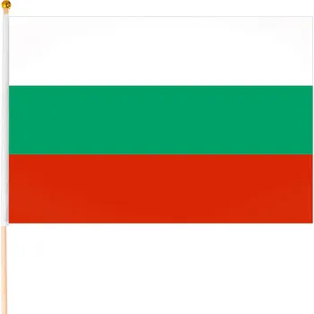Vlajka Bulharsko vlajka malá (Vlajka Bulharska - 100% polyester, rozměry (Š x V) - 45x30cm)