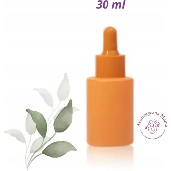 Lahvička s pipetou, matné barevné sklo