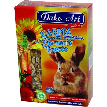 Krmivo pro hlodavce Dako-Art krmivo směs 0,5 kg králík