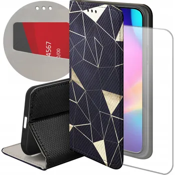 Pouzdro na mobilní telefon Flipové pouzdro Hello Case pro HUAWEI NOVA 5T / HONOR 20 zlaté