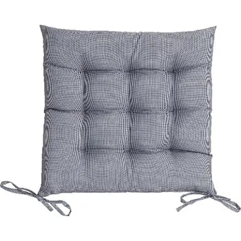Podsedák Blyco Sedací polštář na židli St. MAXIME , 38 x 38 x 5 cm, OUTDOOR - vhodný pro vnitřní i venkovní použití, tmavě šedá|Ego Dekor