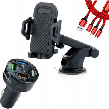 Držák na palubní desku Webski černý