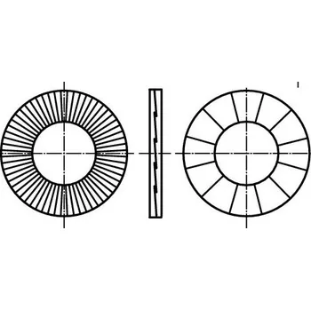 podložka Podložka Nord-lock pro šrouby s válcovou hlavou p23 delta protect