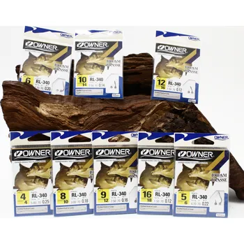 Rybářský háček OWNER Brasse RL-340 70cm/ vel.8