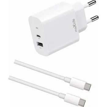 Rychlá nabíječka 25W s 1m kabelem a 2 vstupy pro Samsung Galaxy M34 5G