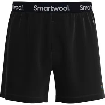 Trenýrky Smartwool M MERINO BOXER BOXED black pánské boxerky
