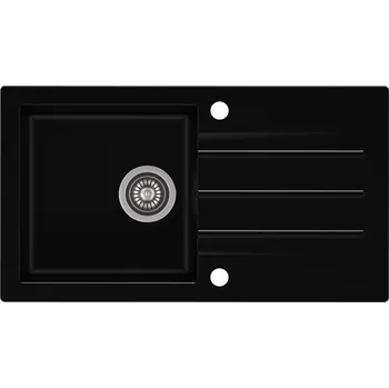 Granitový dřez Jednokomorový granitový dřez Moderno Annie 40 černý