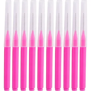 Barva na řasy a obočí Mini kartáčky na obočí a řasy