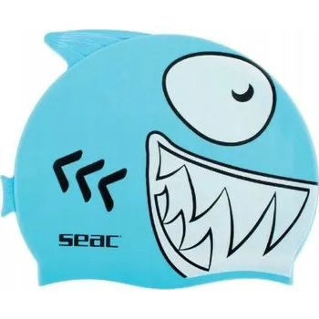 Plavecká čepice Plavecká čepice pro děti Silikonová Seac modrá