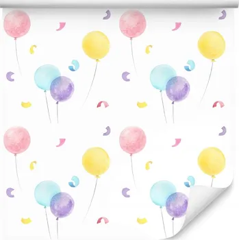 Tapeta Tapeta na zeď do dětského pokoje – barevné balónky