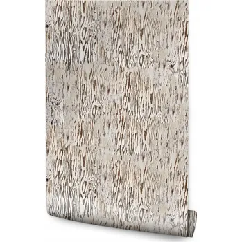 Fototapeta Tapeta na zeď do ložnice dřevěné desky kůra 3D