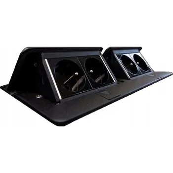 Elektrická zásuvka Legrand černá Elektrická Zásuvka na pracovní desku