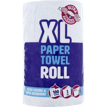 Utěrka Kuchyňské utěrky XL 25x30cm 100 útržků velká role