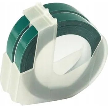Pásek do tiskárny 3D páska do štítkovače Dymo Omega 9mm tmavě zelená.