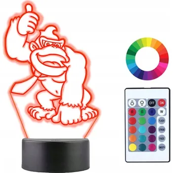 Lampička Plexido vícebarevná Noční lampa