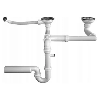 Sifon Sifon dřezový Hydroland 50 mm