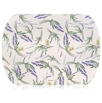 prostírání Oválná korková podložka 28 x 39 cm