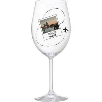 Sklenice Vlastní text na cestovatelskou sklenici