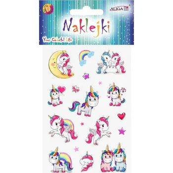 samolepka Samolepky klasické Aliga 1 ks