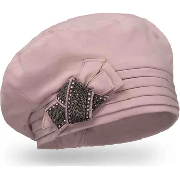 Čepice Dámská bavlněná čepice Krumlovanka W-0857/540 růžová