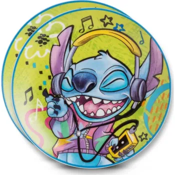 Talíř Lilo a Stitch Talíř Disney Stitch 2ks zelené 19cm