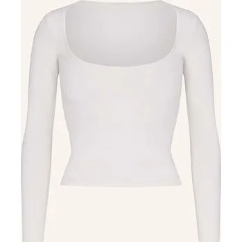 Dámské tričko Skims Dámské Pohodlné Domácí Tričko Cotton Jersey, marble, 42