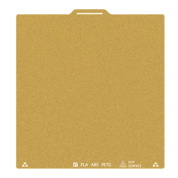 Příslušenství k 3D tiskárně Texturovaný PEI tiskový plát - zlatý
