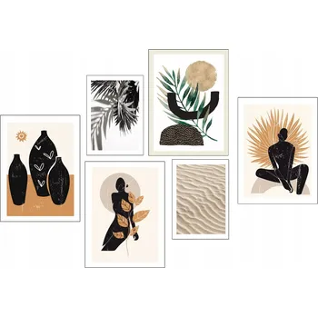 Obraz SADA Galeria 6 Ks Plakáty BEZ RÁMU KPMA 342