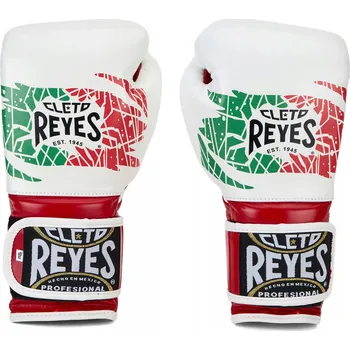 Boxerské rukavice Boxerské rukavice Cleto Reyes Velcro Sparring červeno/bílo zelené červené 16 oz