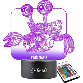 Lampička Plexido vícebarevná Noční lampa