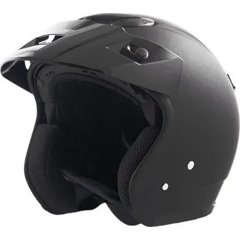 Helma na motorku ZEUS přilba ZS-381 MATT BLACK - M
