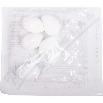 Krytí na ránu LINON S tampon sterilní stáčený 12/12cm 5ks