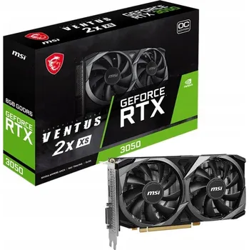 Grafická karta Grafická karta MSI GeForce RTX 3050 VENTUS 2X XS 8G OC 8 GB