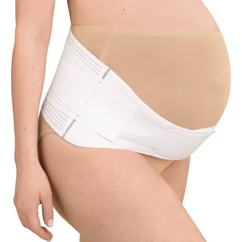 Set těhotenského spodního prádla BabyBelt+ podpůrný těhotenský pás . 1710 bílá - Anita Maternity 006 bílá XS