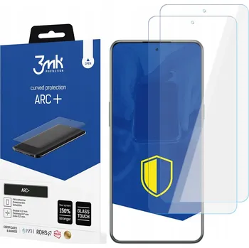 Pouzdro na mobilní telefon 2x Folia ochronna na ekran pro OnePlus 10T 3mk ARC+