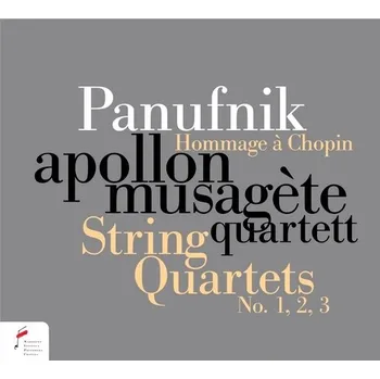 Zahraniční hudba Panufnik: Hommage a Chopin: String Quartets Nos. 1,2,3 Apollon Musagete Quartett CD