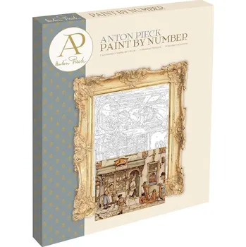 Malování podle čísel - Anton Pieck Loďka
