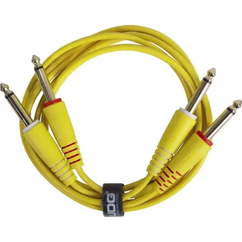 Audio kabel Kabel UDG jack 6,3 mm - jack 6,3 mm žlutý 3 m