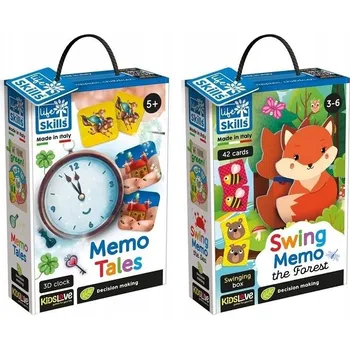 Desková hra Společenská hra Lisciani Life Skills Pohádková pexeso hra Edgard