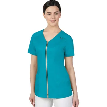 Dámské sako 54 DÁMSKÝ ZDRAVOTNICKÝ BLEJZR HALENA NA ZIP KOSMETICKÝ PLÁŠŤ 379