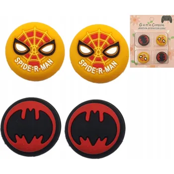 Herní konzole NÁSTAVCE GRIPŮ GUMOVÉ KRYTKY NA ANALOGOVÉ PÁČKY PRO OVLADAČE PS4 PS5 XBOX SWITCH PRO