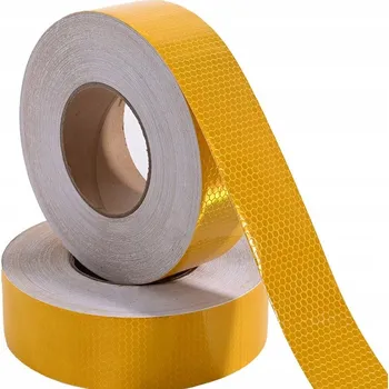 Lepicí páska KONTUROVACÍ REFLEXNÍ PÁSKA ŽLUTÁ SAMOLEPICÍ 25 m