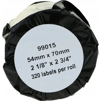 Pásek do tiskárny ŠTÍTKY 54x70 S0722440 pro DYMO 99015 70x54 320 ks