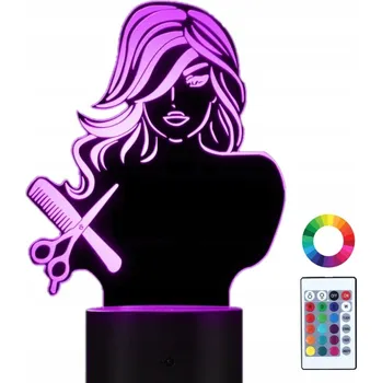 Lampička Noční lampa Plexido vícebarevná